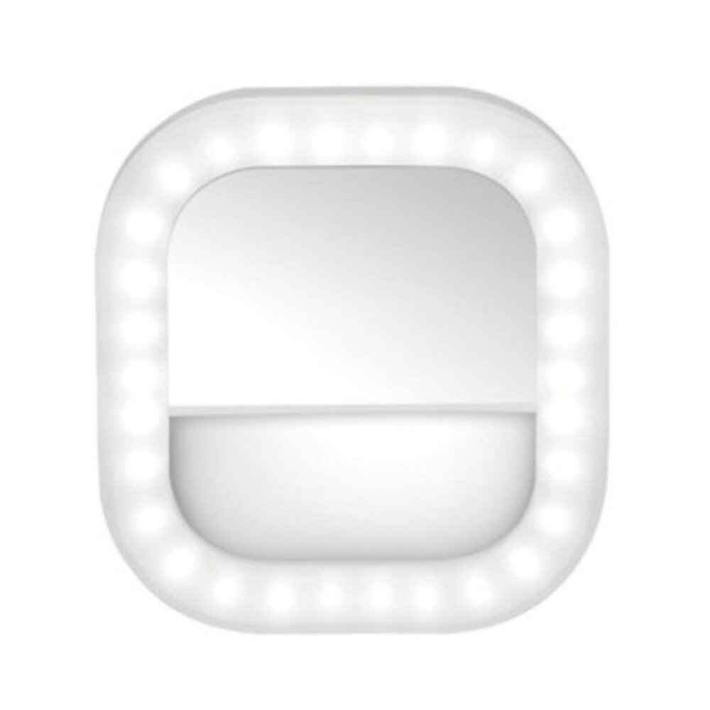 Travel Smart By Conair Clip On LED Ring Light and Mirror